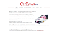 Desktop Screenshot of carbows.com